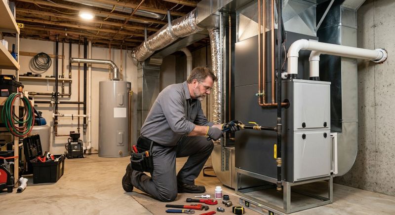 Commercial Gas Piping Installation