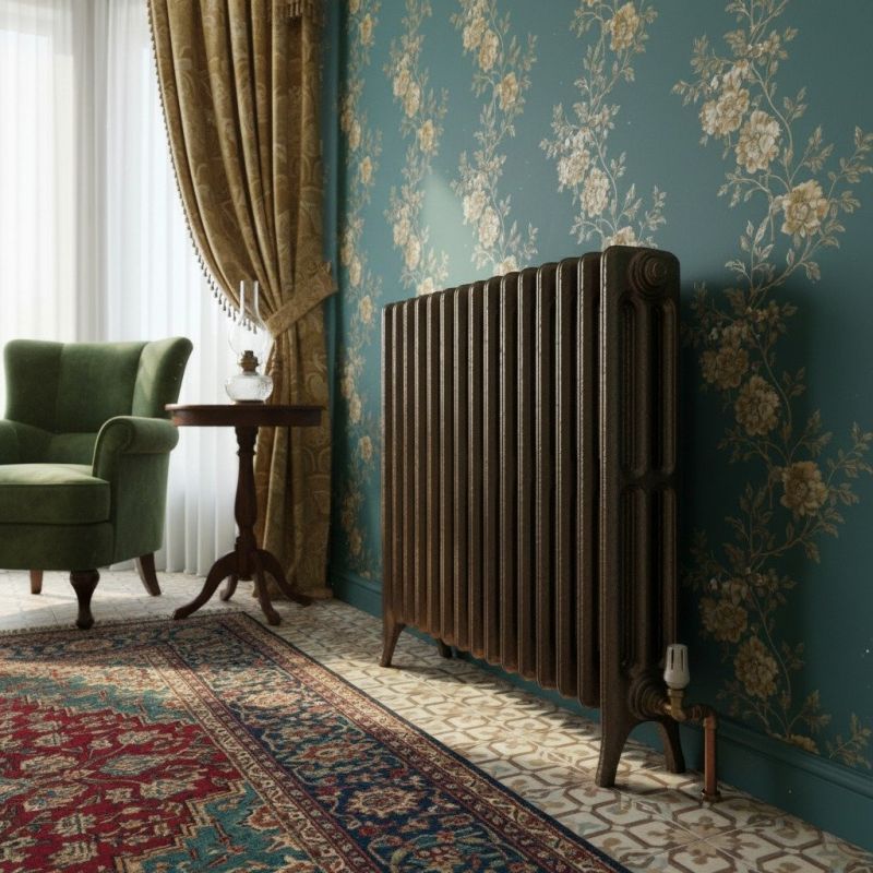 Commercial Oil Radiator Installation