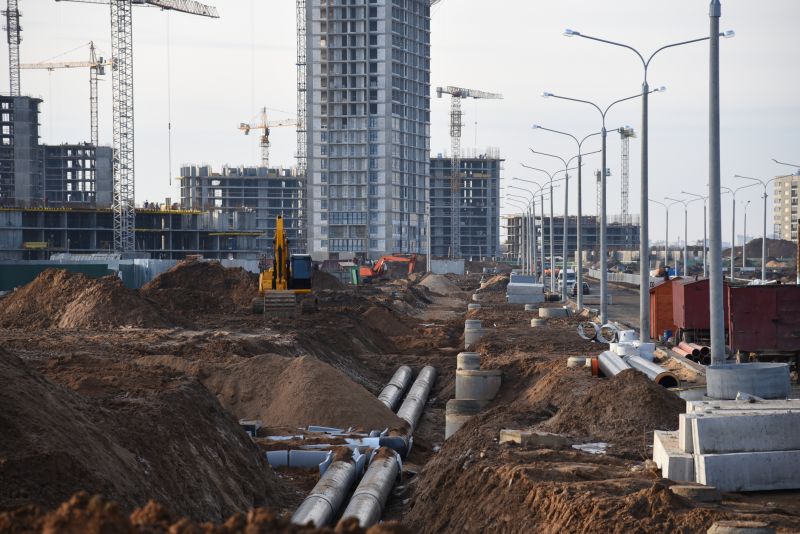 Commercial Water Main Installation