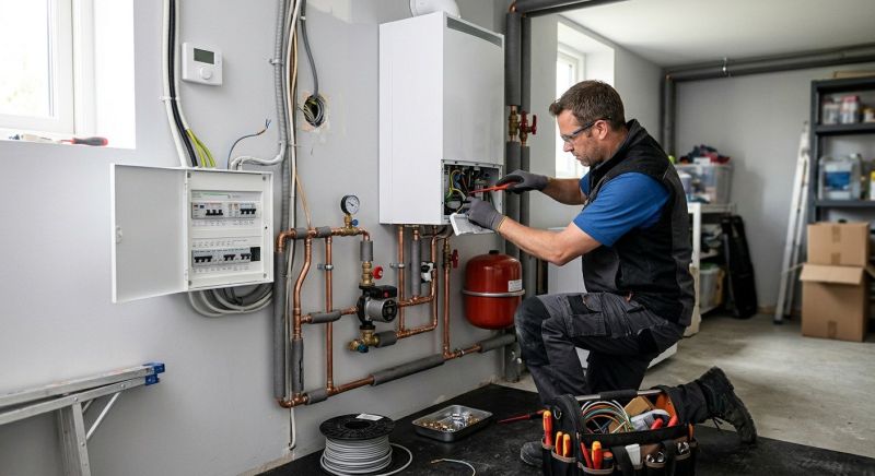 Electric Central Heating Installation