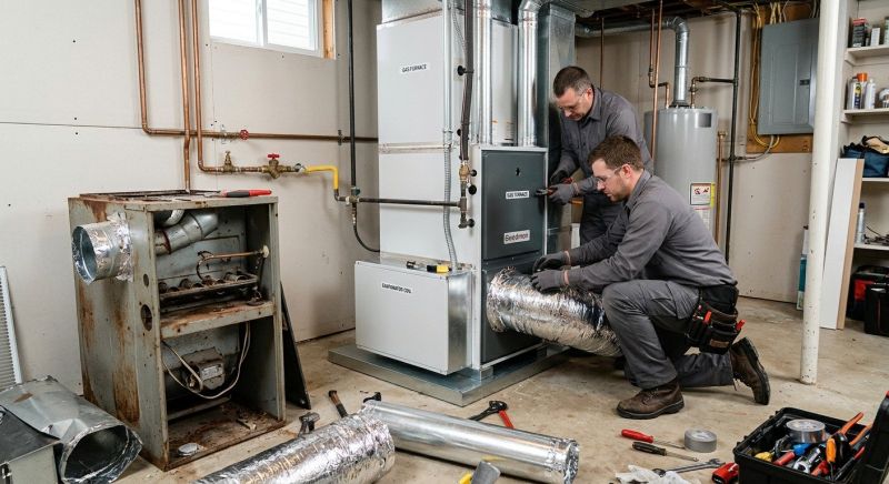 Natural Gas Central Heating Repair