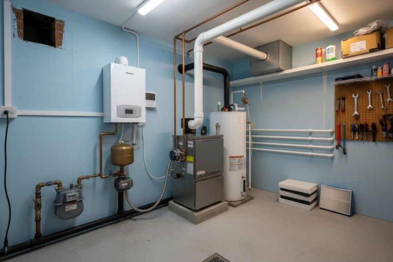 Natural Gas Heating Installation
