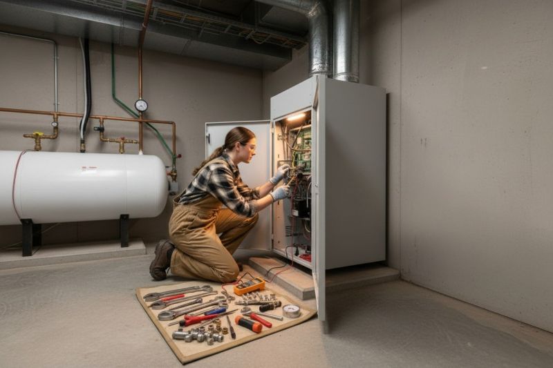 Propane Heating Installation