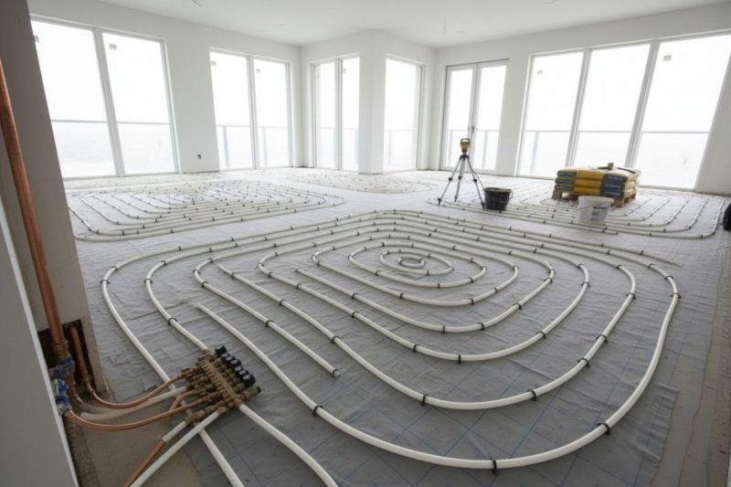 Radiant Floor Heating Installation