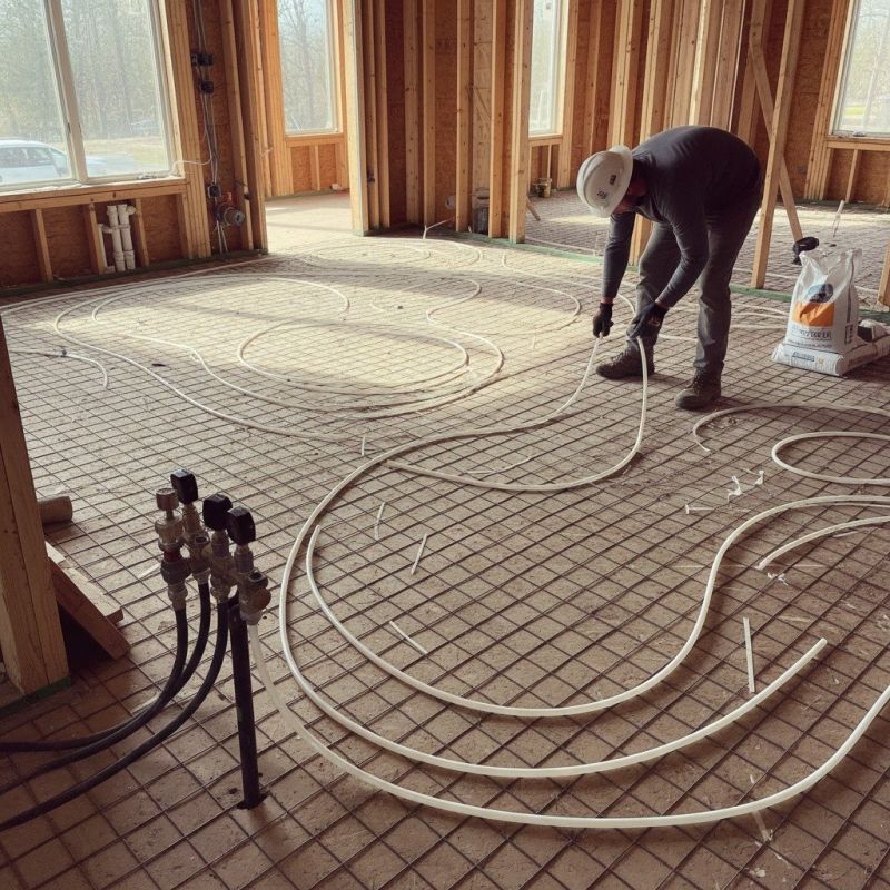 Radiant Floor Heating Installation