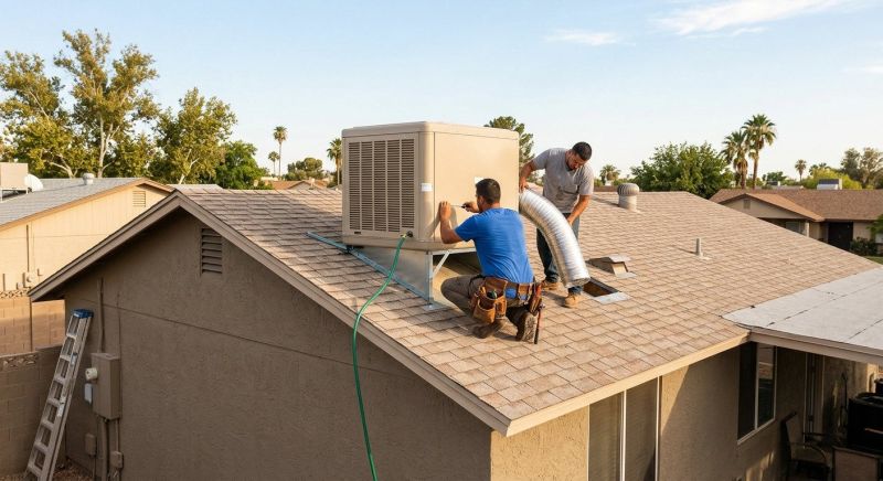 Swamp Cooler Installation