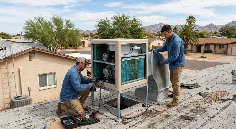 Swamp Cooler Installation