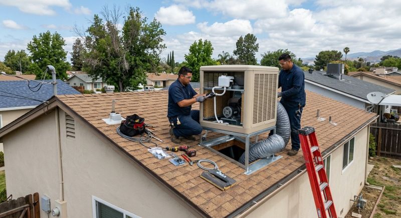 Swamp Cooler Installation