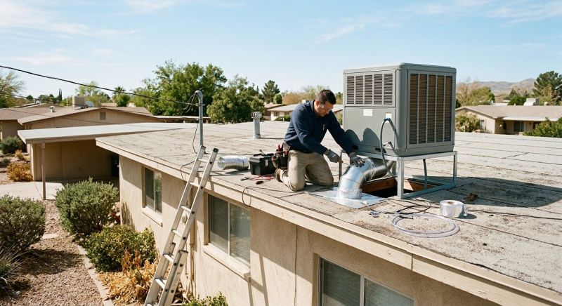 Swamp Cooler Installation