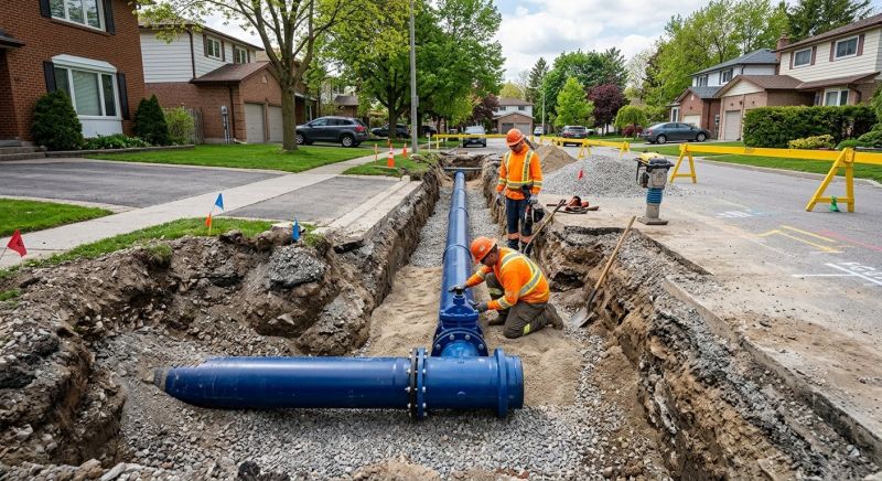 Water Main Installation
