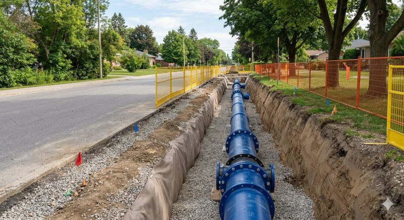 Water Main Installation
