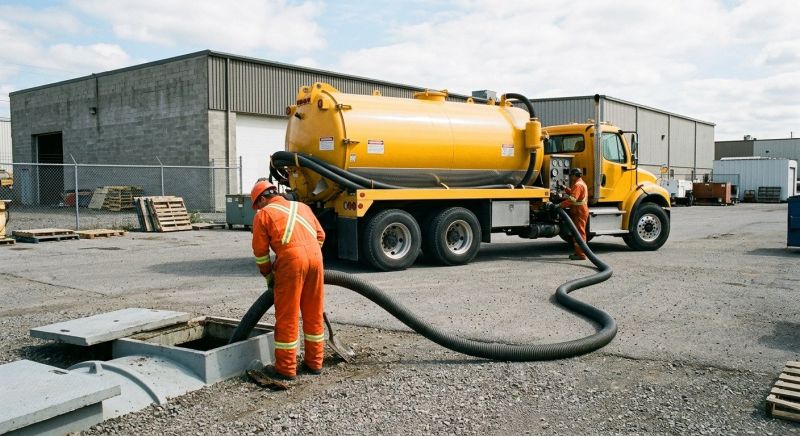 Commercial Septic System Pumping