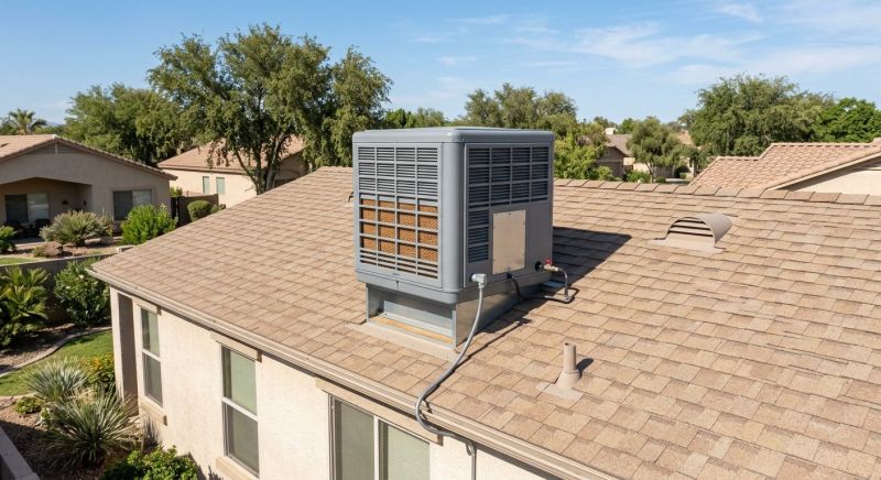 Commercial Swamp Cooler Installation